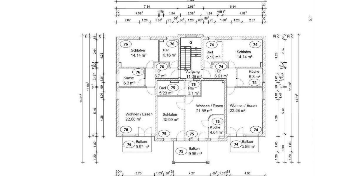 Helle 2-Zimmer-Wohnung in Moritzburg mit Balkon 2 zimmer