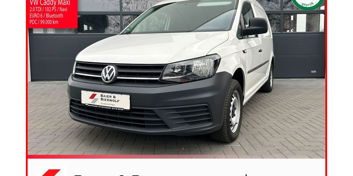 VW Caddy Maxi 99.000 km 15.990 &euro; Coswig 01640