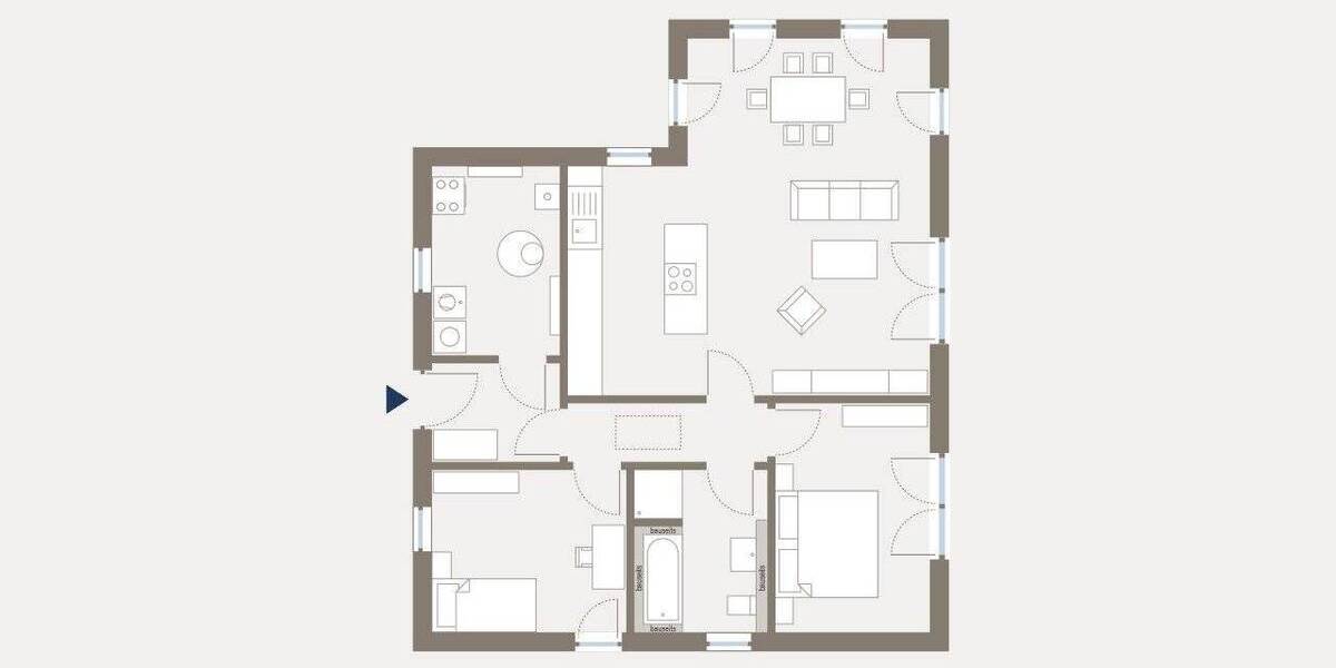 Bungalow Radeberg - 3 Zimmer, 88 m&sup2;, 345.629&euro; | Angebot:26319293