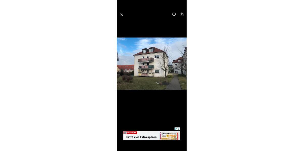 Etagenwohnung Meißen - 2 Zimmer, 60 m&sup2;, 109.000&euro; | Angebot:26944121