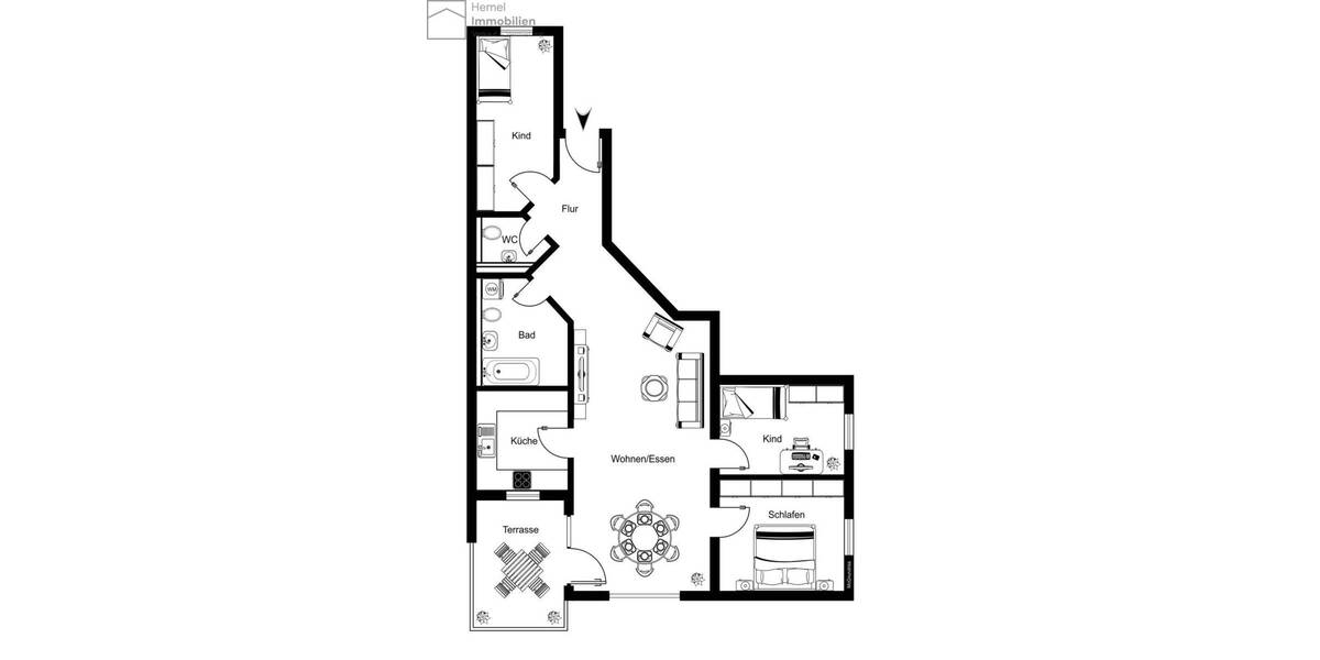 Etagenwohnung Dresden Tolkewitz/Seidnitz-Nord - 4 Zimmer, 92 m&sup2;, 235.000&euro; | Angebot:26875263