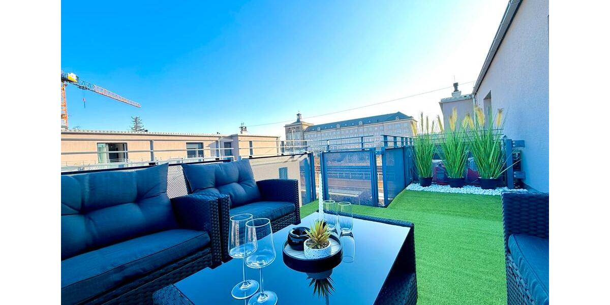 Terrassenwohnung Dresden Plauen - 1 Zimmer, 30 m&sup2;, 80&euro; | Angebot:25536101