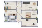 Etagenwohnung Dresden Leipziger Vorstadt - 4 Zimmer, 86 m&sup2;, 329.878&euro; | Angebot:26763397