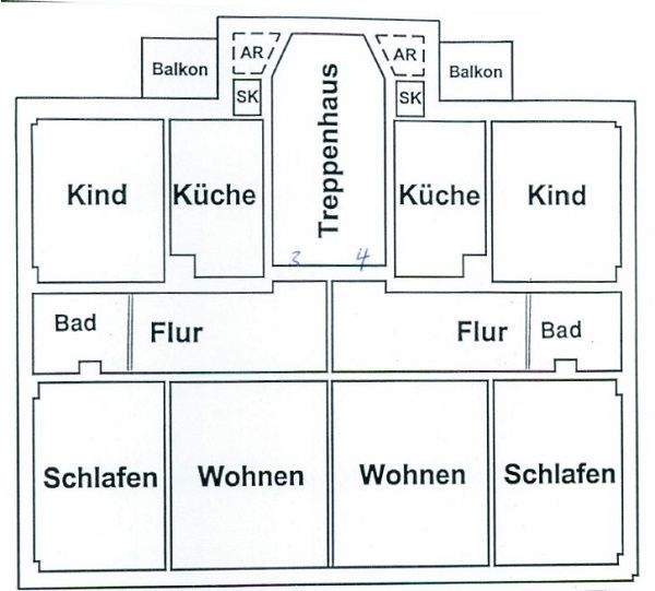 Etagenwohnung Radebeul - 9 Zimmer, 210 m&sup2;, 499.000&euro; | Angebot:25685168