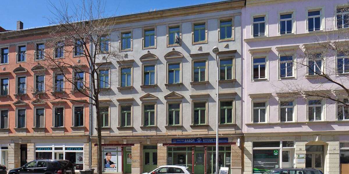 Etagenwohnung Dresden Plauen - 1 Zimmer, 53 m&sup2;, 530&euro; | Angebot:26266911