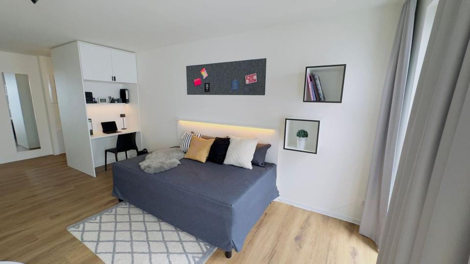 Etagenwohnung Dresden Cotta - 1 Zimmer, 27 m&sup2;, 438&euro; | Angebot:24780920
