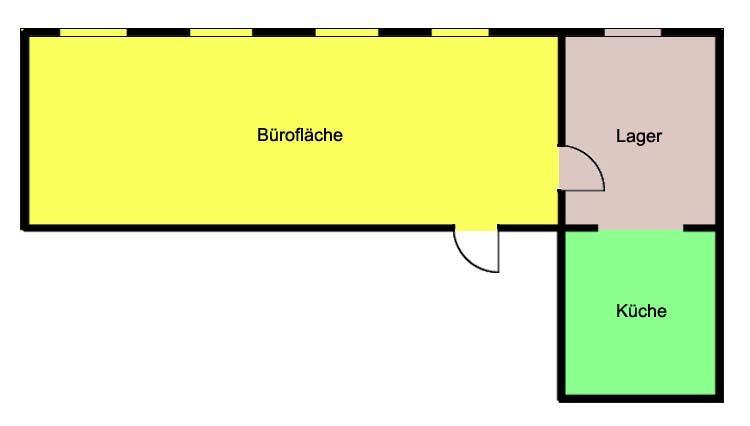 Hier lassen sich Ideen umsetzen - Ihre neue Büroeinheit mit Lager und Pantryküche zimmer