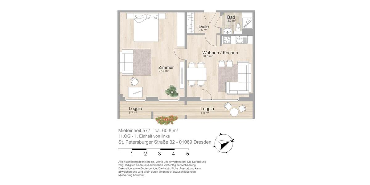 Attraktive Wohnungen für Senior*innen mit Concierge-Service im Herzen der Stadt! 2 zimmer