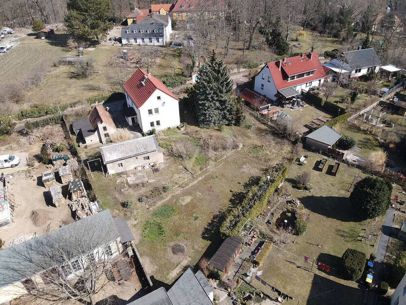 Doppelhaus-Grundstück in bester Lage von Radebeul