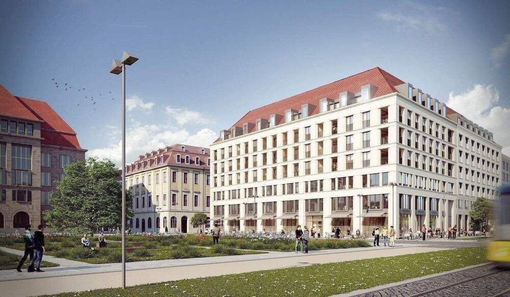 Etagenwohnung Dresden Innere Altstadt - 3 Zimmer, 77 m&sup2;, 1.334&euro; | Angebot:25835249