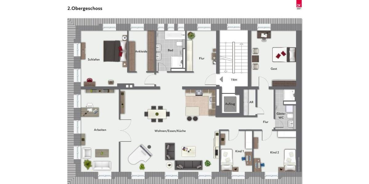 Wohntraum im Erstbezug. 216qm-Etagenwohnung im denkmalgeschützten Lahmann-Sanatorium. 6 zimmer