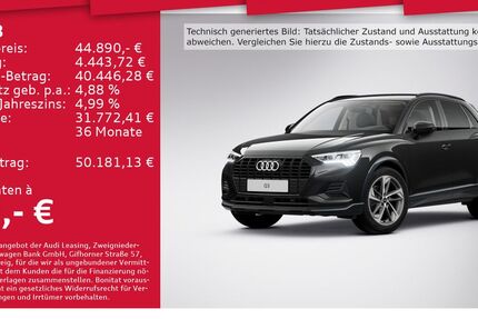 Audi Q3 5.695 km 44.890 € Dresden 01067