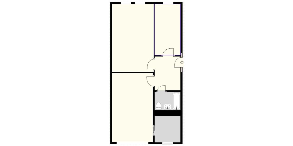 Etagenwohnung Dresden Plauen - 3 Zimmer, 67 m&sup2;, 768&euro; | Angebot:25959634