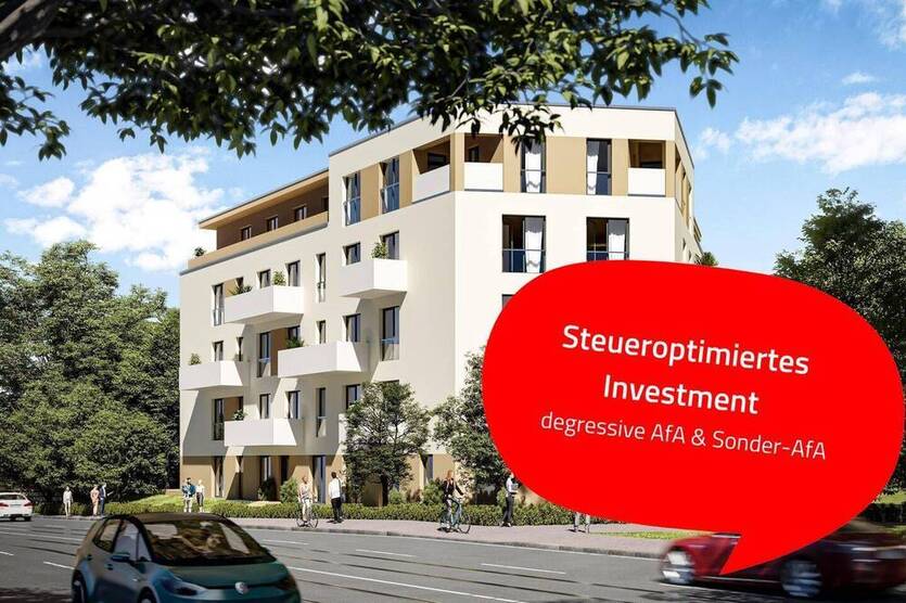 2 Zimmer Wohnung mit Gartenidylle: Modern und zentral