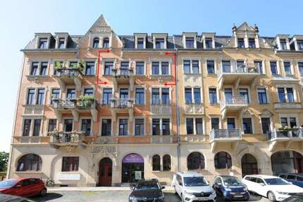 Wohnung Dresden Striesen - 4 Zimmer, 94 m&sup2;, 349.000&euro; | Angebot:26737698