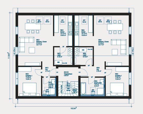 Zwei Familien - ein Zuhause: dieses Haus machts möglich 8 zimmer