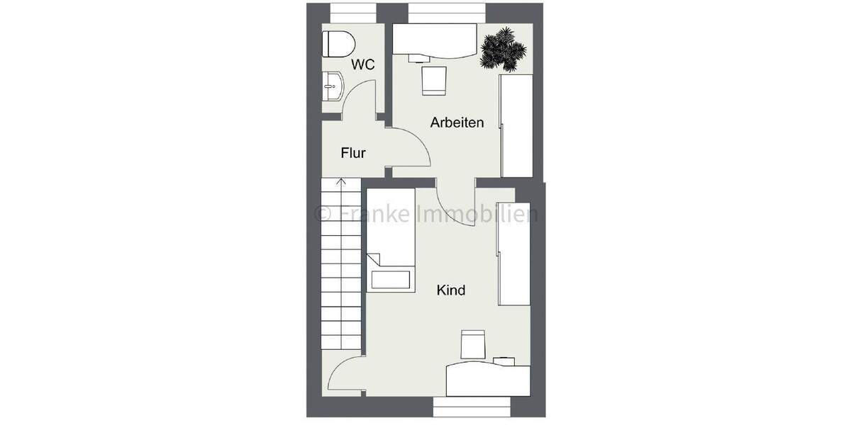 Reihenmittelhaus Dresden Trachau - 4 Zimmer, 70 m&sup2;, 245.000&euro; | Angebot:25152686