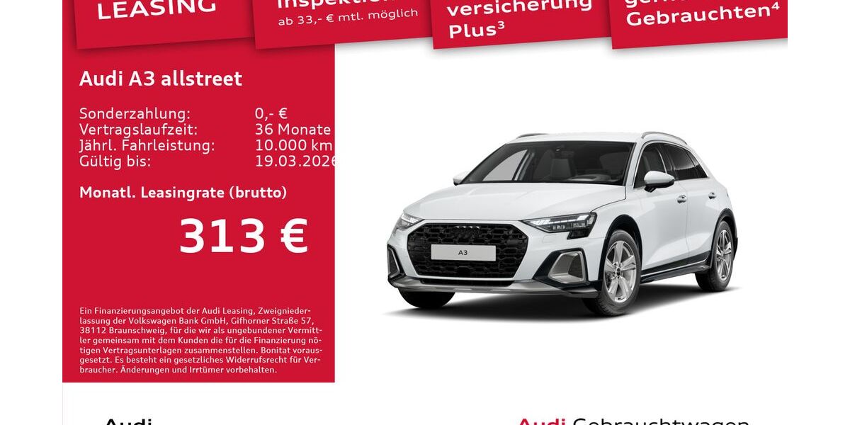 Audi A3 5.870 km 33.285 &euro; Dresden 01067