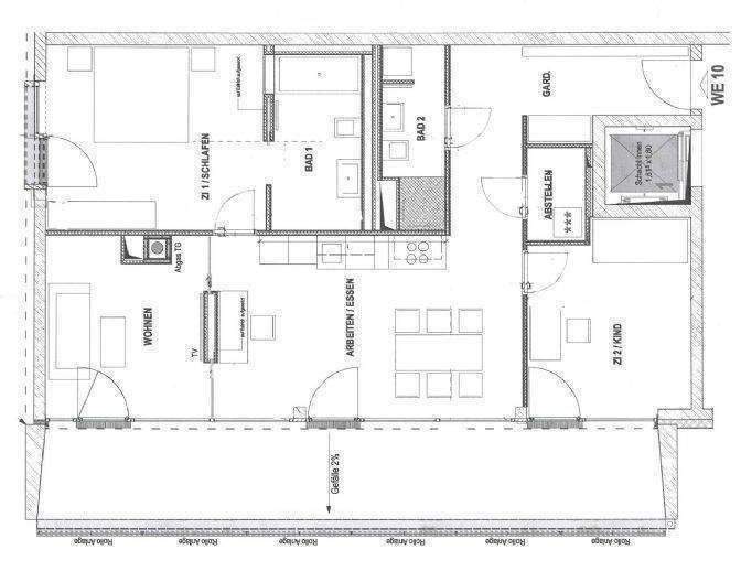 Etagenwohnung Dresden Wilsdruffer Vorstadt/Seevorstadt-West - 4 Zimmer, 111 m&sup2;, 600.000&euro; | Angebot:25862249