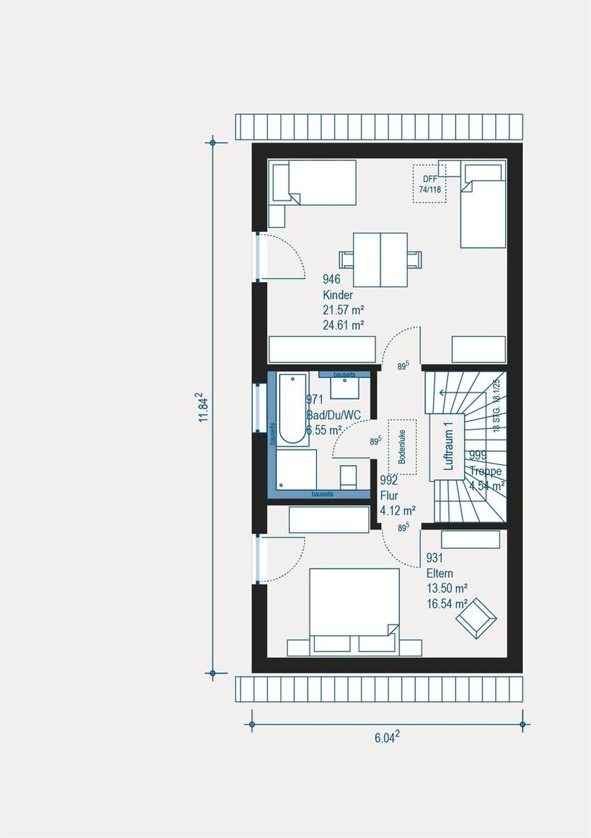 Doppelhaushälfte Allkauf Double 2 in Tharandt - modern wohnen im Grünen 3 zimmer