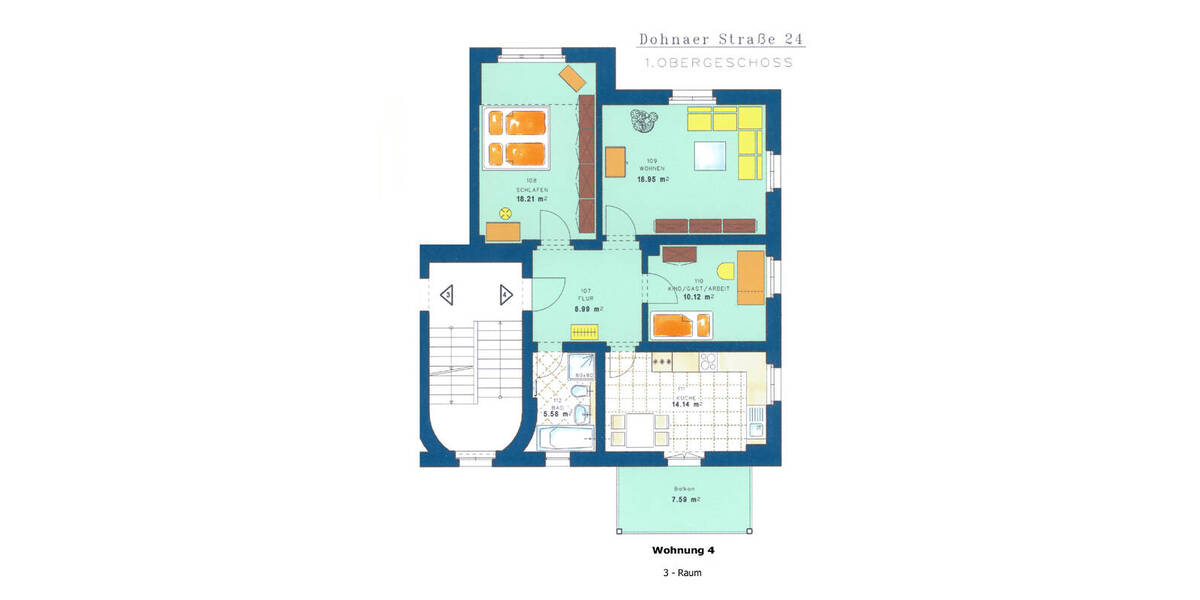Mehrfamilienhaus, Wohnhaus Heidenau Heidenau-Süd - 2 Zimmer, 566 m&sup2;, 1.469.500&euro; | Angebot:23977517