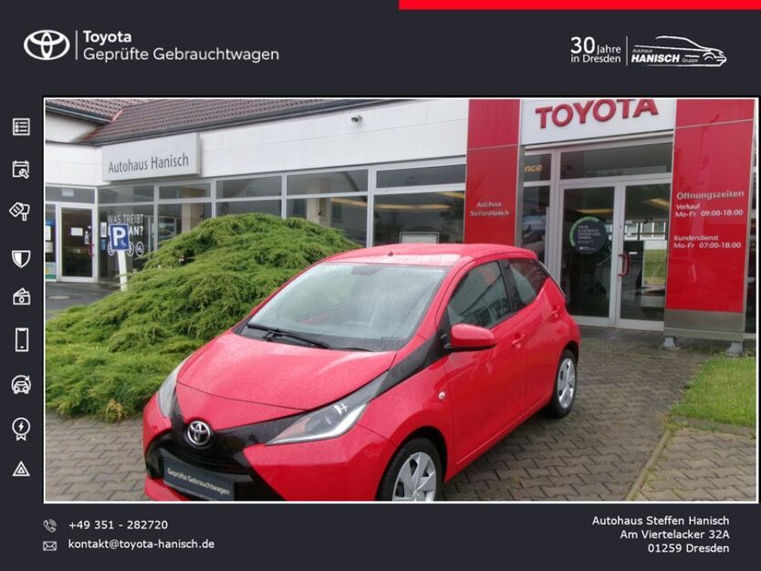 Toyota Aygo (X) 25.300 km 9.990 € Dresden 01259