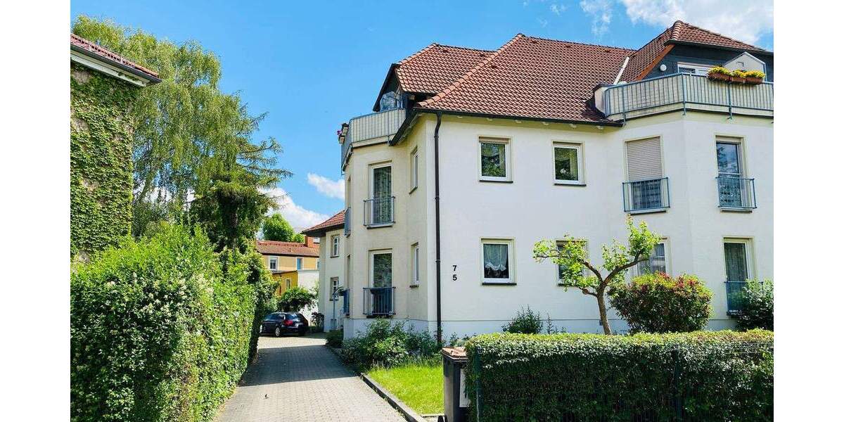 Sanierte 2-Raum-Wohnung im DG mit großzügigem Hobbyraum im Souterrain 2 zimmer