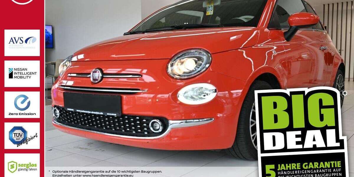Fiat 500 45.217 km 11.980 &euro; Dresden 01067
