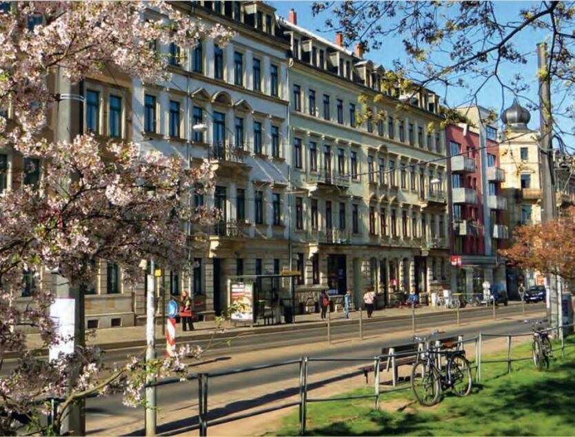 Schöne Altbau-Wohnung direkt am Alaunpark zimmer