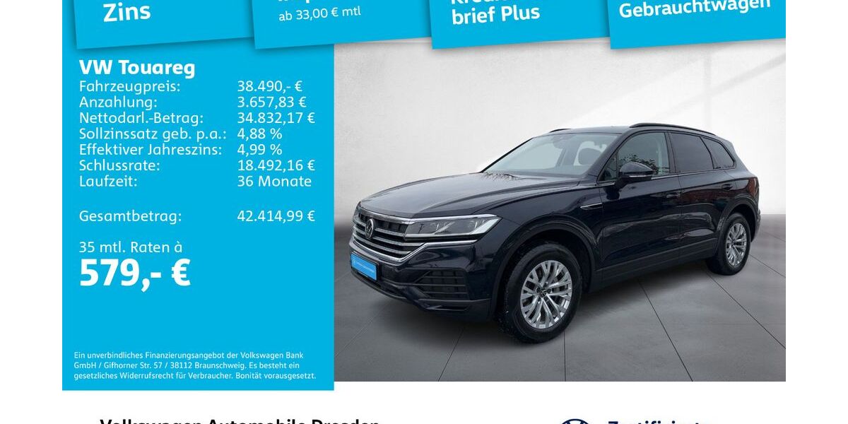 VW Touareg 111.247 km 36.990 &euro; Dresden 01067