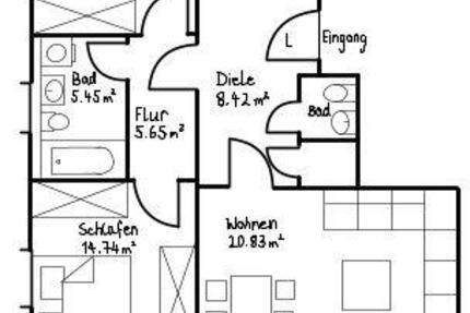 Wohnung Dresden Blasewitz - 3 Zimmer, 77 m&sup2;, 924&euro; | Angebot:26006161