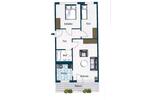 Etagenwohnung Dresden Prohlis - 3 Zimmer, 64 m&sup2;, 536&euro; | Angebot:26141222