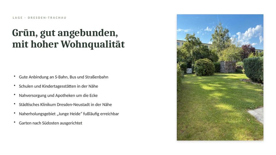 Reihenhaus Dresden Pieschen - 5.5 Zimmer, 116 m&sup2;, 489.000&euro; | Angebot:26945296