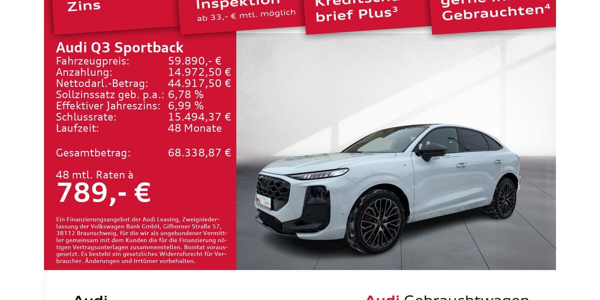 Audi Q3 3.500 km 58.250 &euro; Dresden 01067