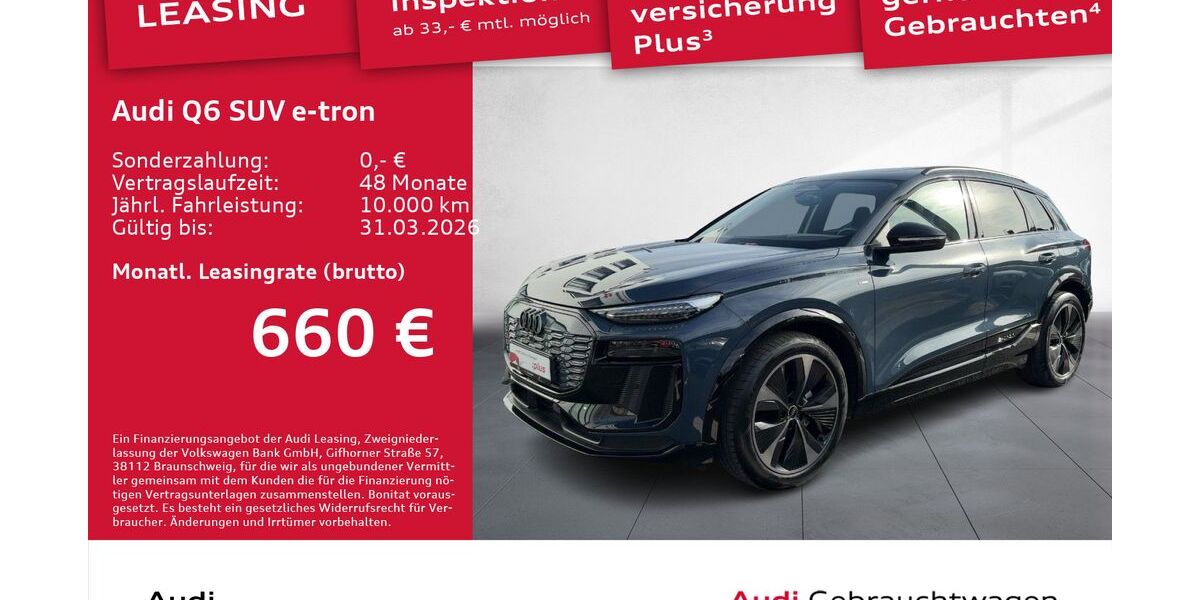 Audi Q6 e-tron 12.528 km 69.990 &euro; Dresden 01067
