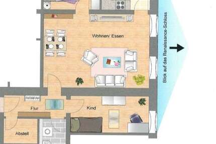 Wohnung Dresden Schönfeld-Weißig - 3 Zimmer, 86 m&sup2;, 270.000&euro; | Angebot:25997344