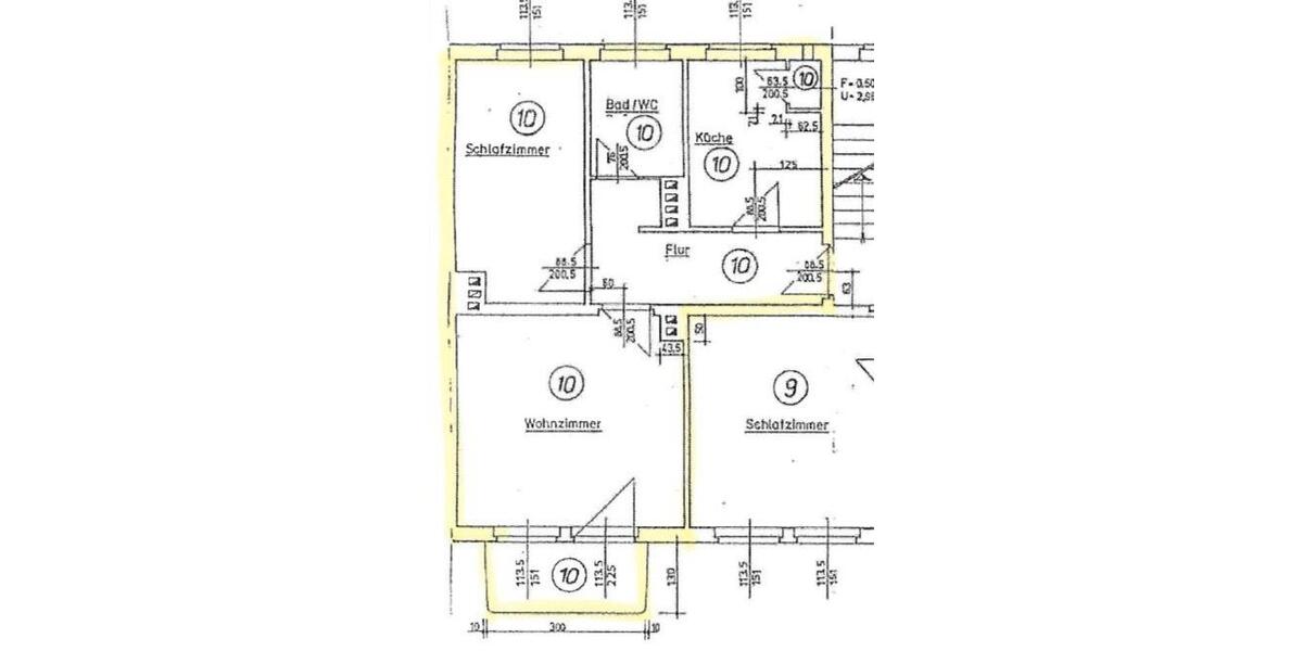 Etagenwohnung Pirna - 2 Zimmer, 49 m&sup2;, 95.000&euro; | Angebot:27440820