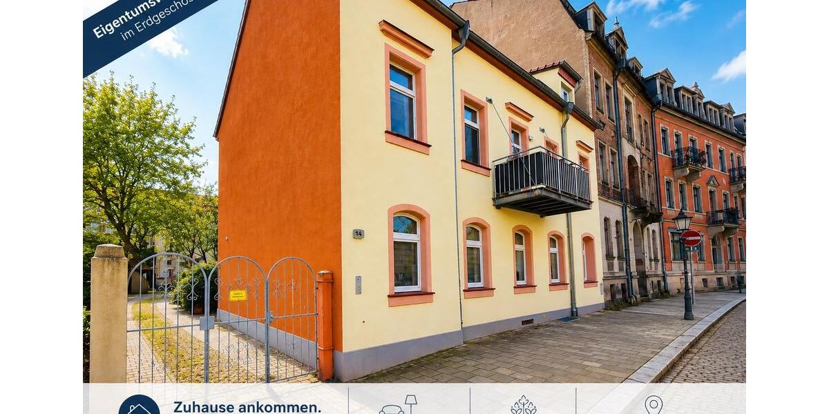 Erdgeschoßwohnung Dresden Pieschen - 4 Zimmer, 82 m&sup2;, 199.000&euro; | Angebot:26715713