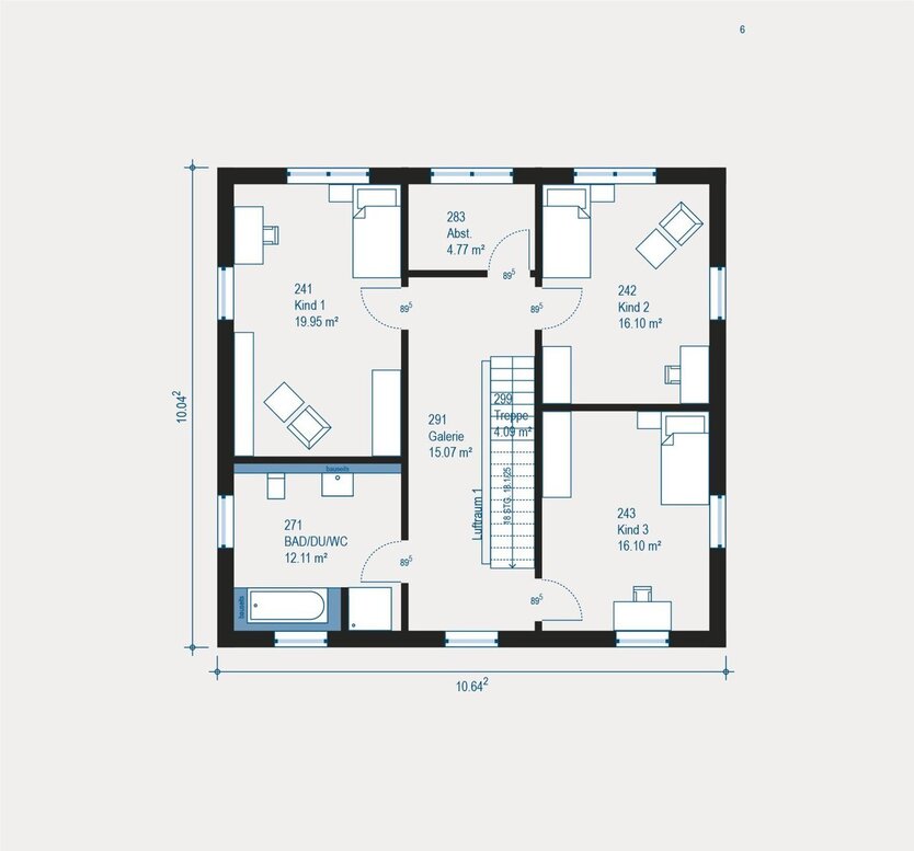 Perfekt geplant für höchste Ansprüche 6 zimmer