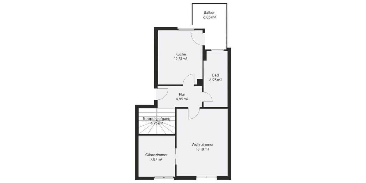 4-Zimmer Maisonette-Wohnung mit Loggia und Balkon zum Garten im Innenhof - Maisonettenwohnung Dresden Tolkewitz | Angebot:26443235