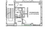 Ruhige, sehr helle 1- Zimmer- Wohnung mit Balkon in Uninähe - auf Wunsch mit Stellplatz!