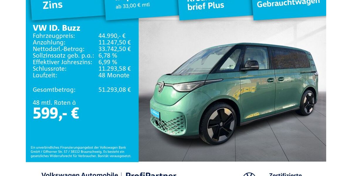 VW ID. Buzz 11.681 km 44.990 &euro; Dresden 01067