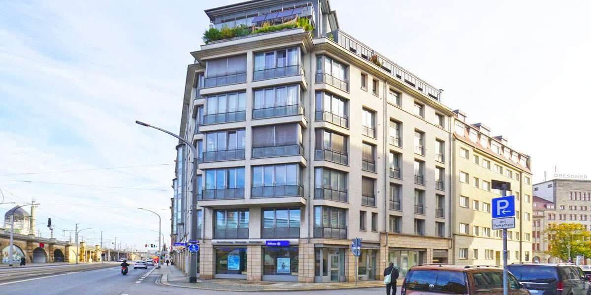 Etagenwohnung Dresden Wilsdruffer Vorstadt - 2 Zimmer, 50 m&sup2;, 540&euro; | Angebot:26543861