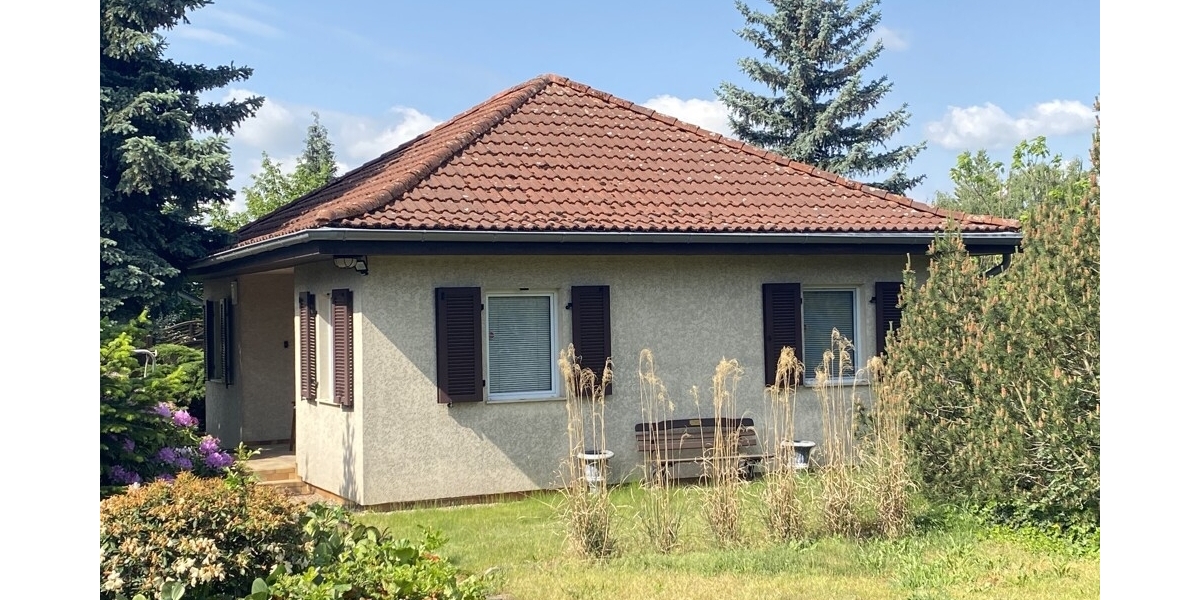 Großes Baugrundstück mit kleinem Bungalow in beliebter Wohnlage von Coswig - Grundstück Coswig | Angebot:27156530