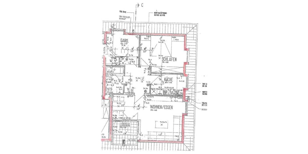 Etagenwohnung Dresden Pennrich - 3 Zimmer, 62 m&sup2;, 150.000&euro; | Angebot:21322551