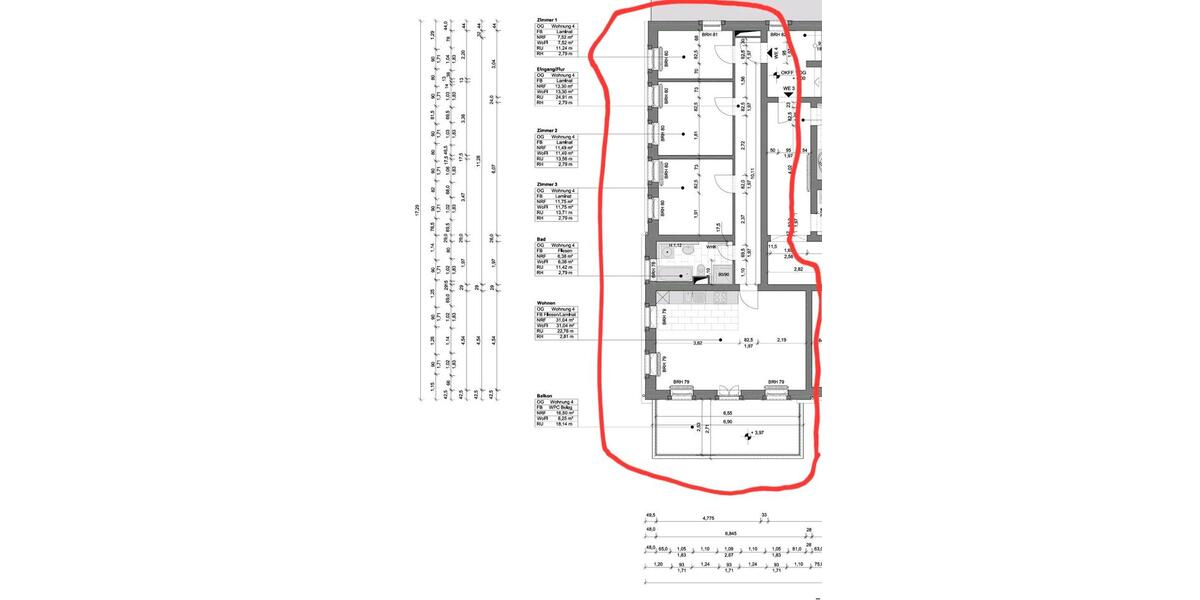 Etagenwohnung Dippoldiswalde - 4 Zimmer, 90 m&sup2;, 720&euro; | Angebot:24839273