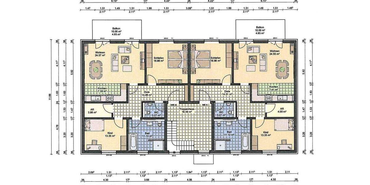 Etagenwohnung Dresden Cotta - 3 Zimmer, 100 m&sup2;, 499.000&euro; | Angebot:25682476