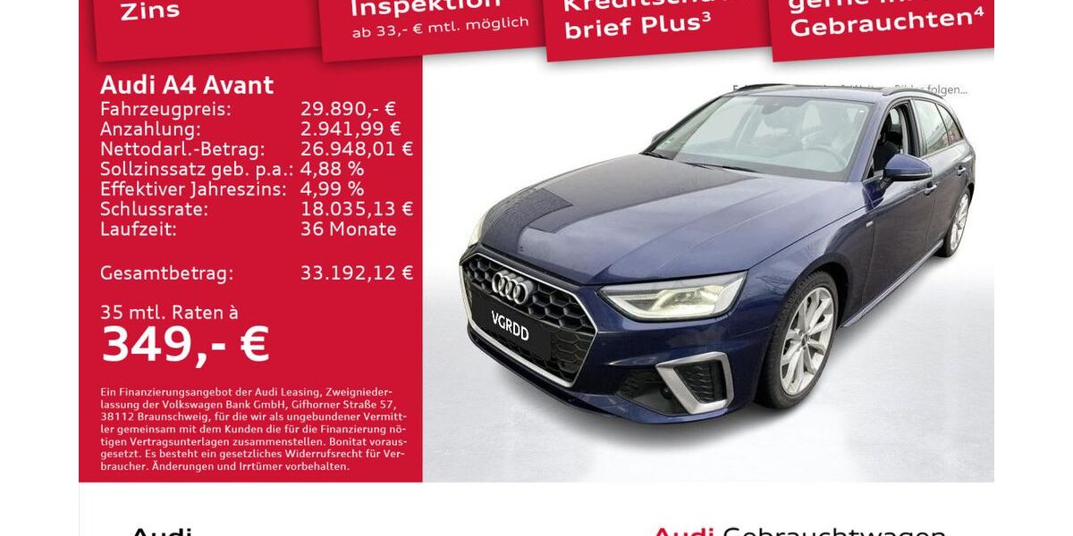 Audi A4 61.941 km 29.890 &euro; Dresden 01067