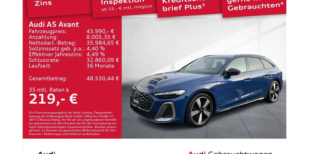 Audi A5 7.859 km 43.990 &euro; Dresden 01067