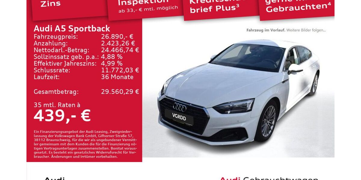 Audi A5 103.703 km 24.990 &euro; Dresden 01067